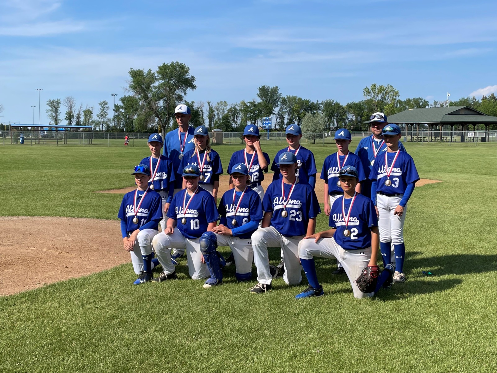 13U AA League Champions